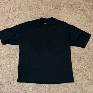 Denim & Flower Black Short Sleeve Tee